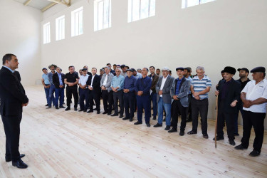 Şümrüd kəndində səyyar qəbul və görüş