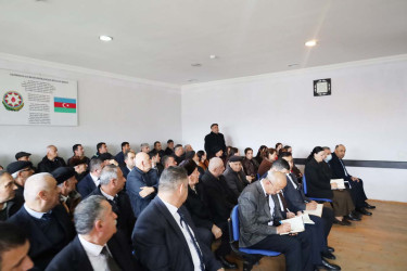 Siyaku kəndində səyyar qəbul və görüş