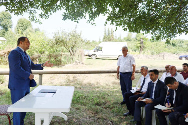 Səlivə kəndində səyyar qəbul və görüş