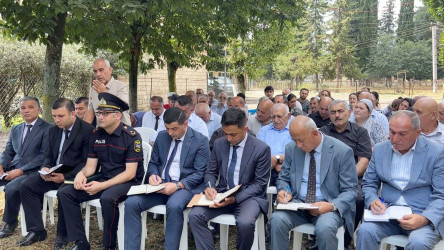 Siyakeş kəndində səyyar qəbul və görüş