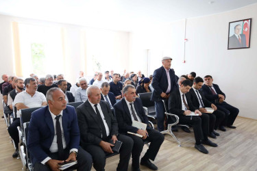 Bəlbay kəndində səyyar qəbul və görüş