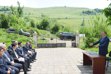 Əzərüd kəndində səyyar qəbul və görüş