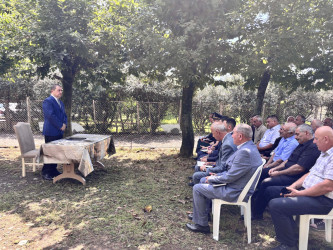 Siyakeş kəndində səyyar qəbul və görüş