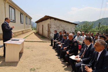 Dürriyə kəndində səyyar qəbul və görüş